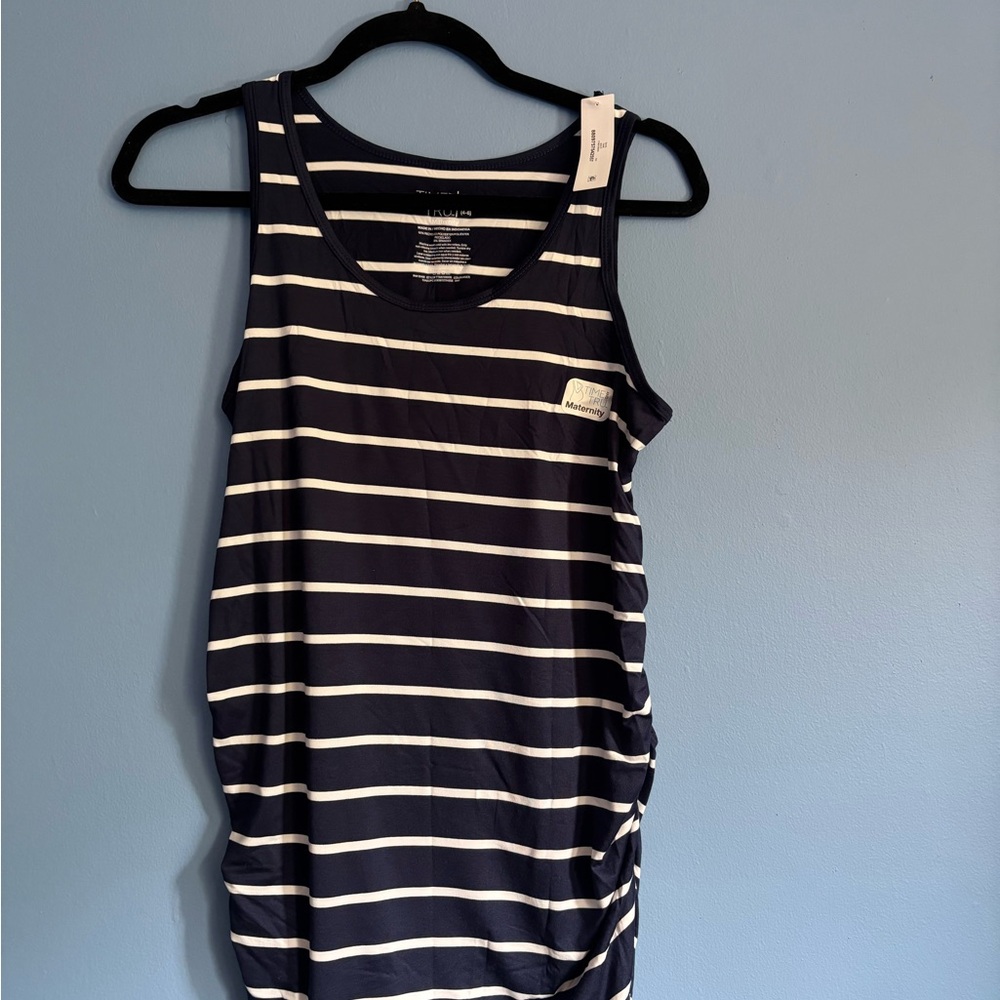 NEW MATERNITY Striped Tank Top